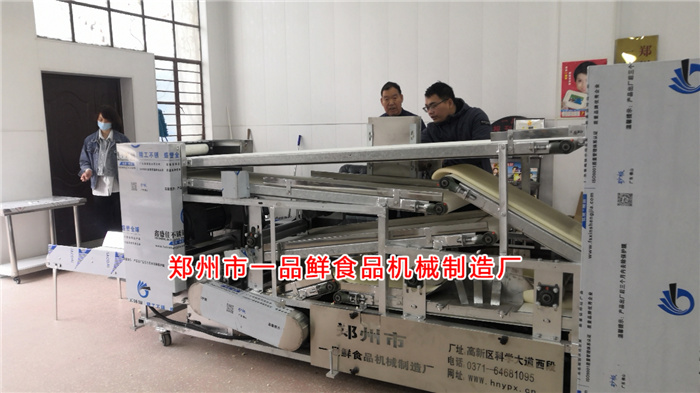 自循環揉壓機調試中 自循環揉壓機調試中